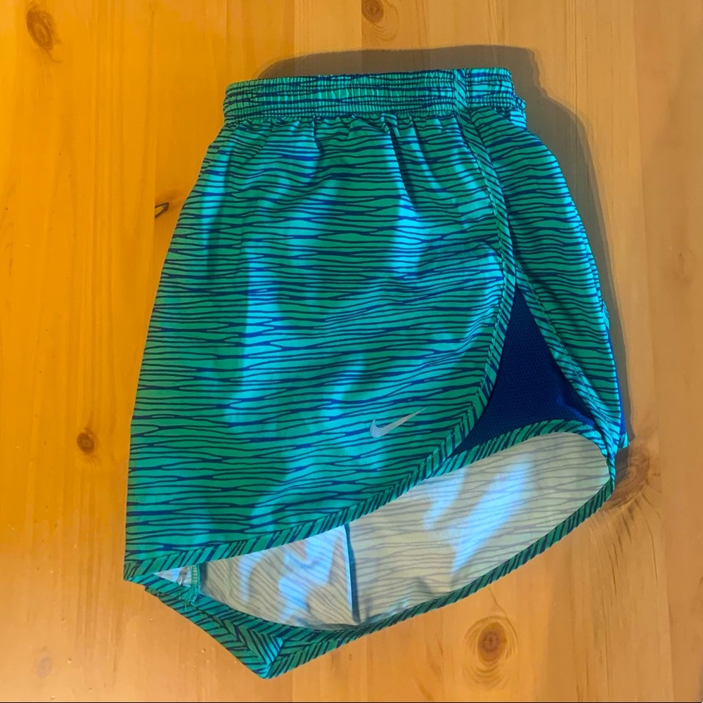 Nike dri-fit striped running shorts